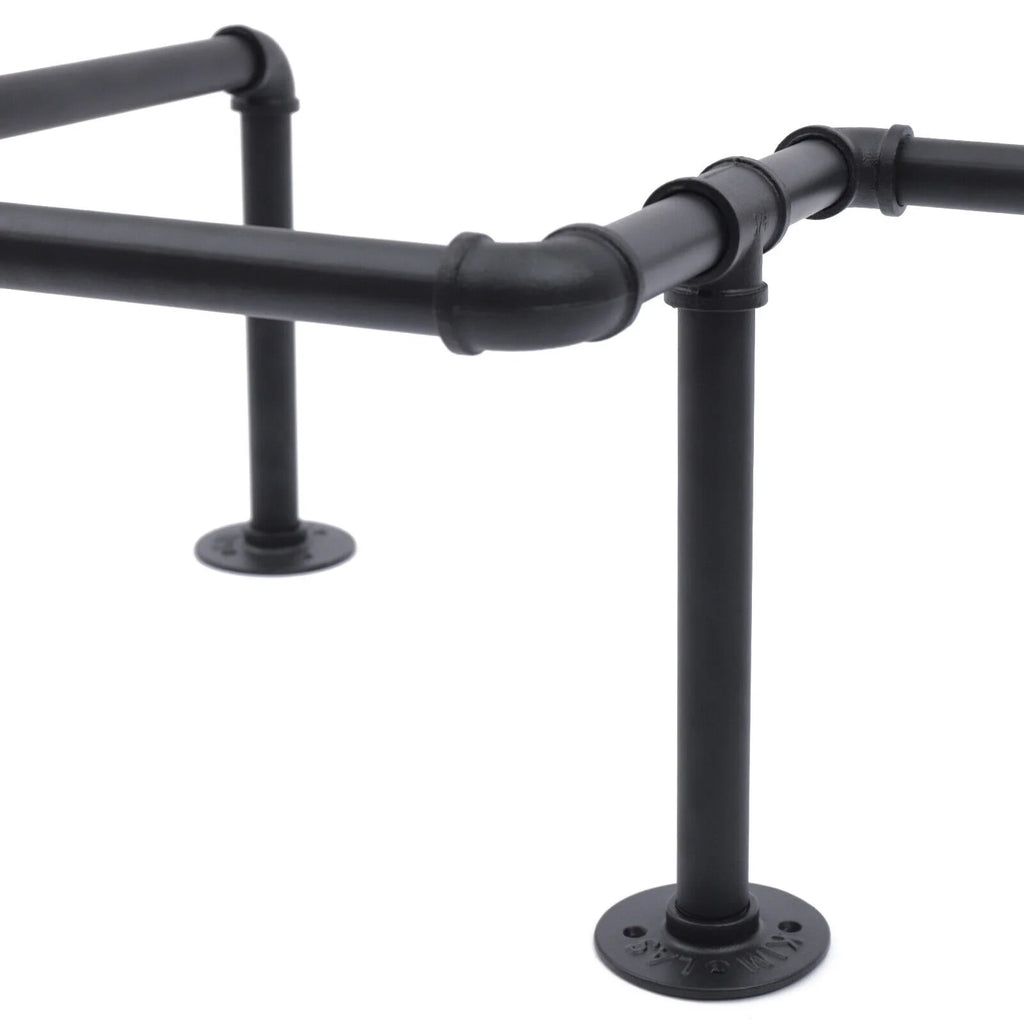 Black Wall Mounted Clothes Rack J53648