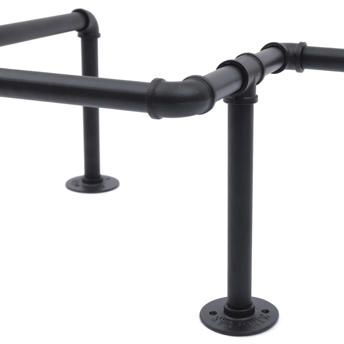 Black Wall Mounted Clothes Rack J53648