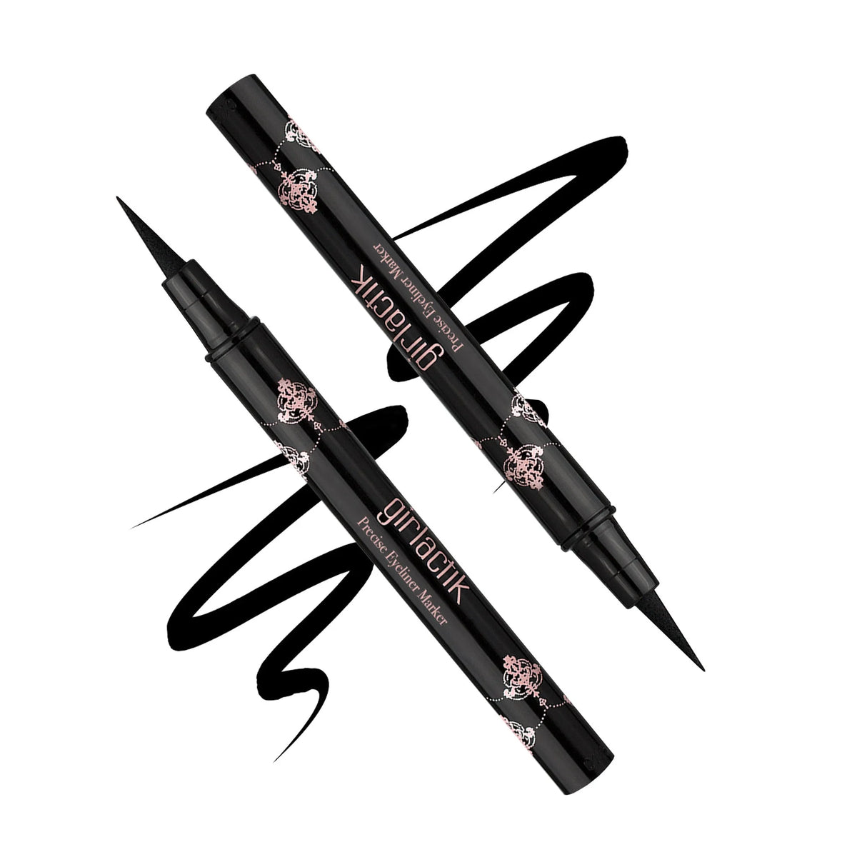 Precision Eyeliner Marker Duo with Smudge Eraser Stick K933