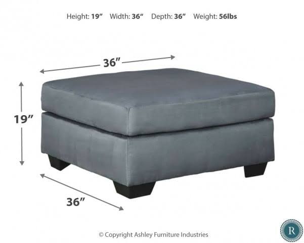 Oversized Accent Ottoman J98654
