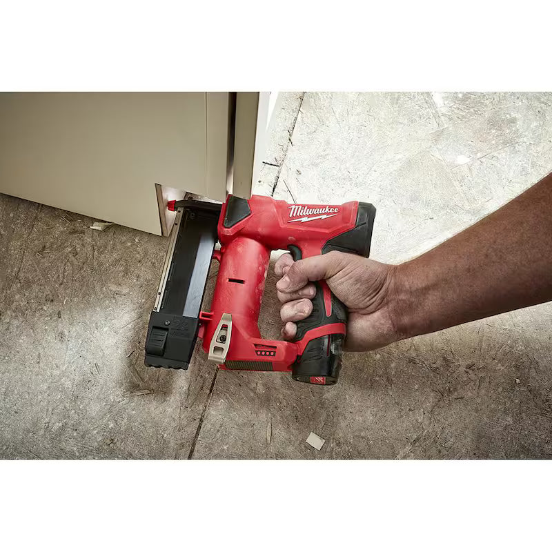 12-Volt 23-Gauge Cordless Pin Nailer with 6.0Ah and 3.0Ah Battery Packs X8241