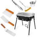 9pc Outdoor Camping Griddle Stove with Carrying Bag G748
