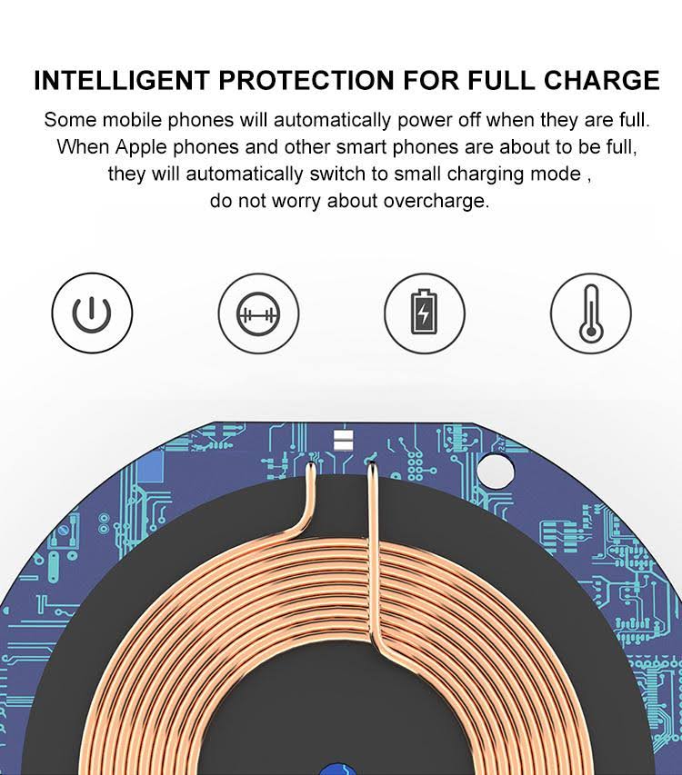 Black 3-in-1 Glass Wireless Charge Pad F450089