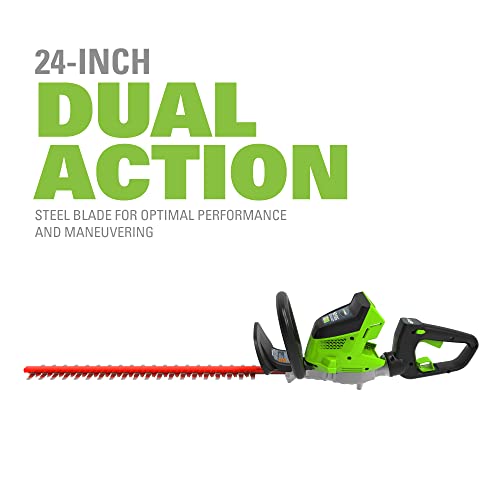40V 24" Cordless Hedge Trimmer with 3.0Ah Battery and Charger Y27231