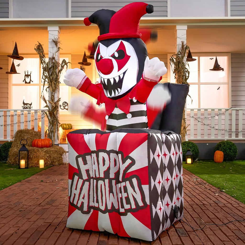 5 Ft Halloween Inflatable Decor with Built-in LEDs F909503