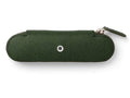 Olive Green Zipper Pen Case for Two Y769166