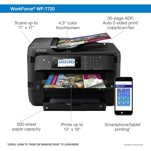 Wide-format Color Inkjet Printer with Copy, Scan, Fax U818152