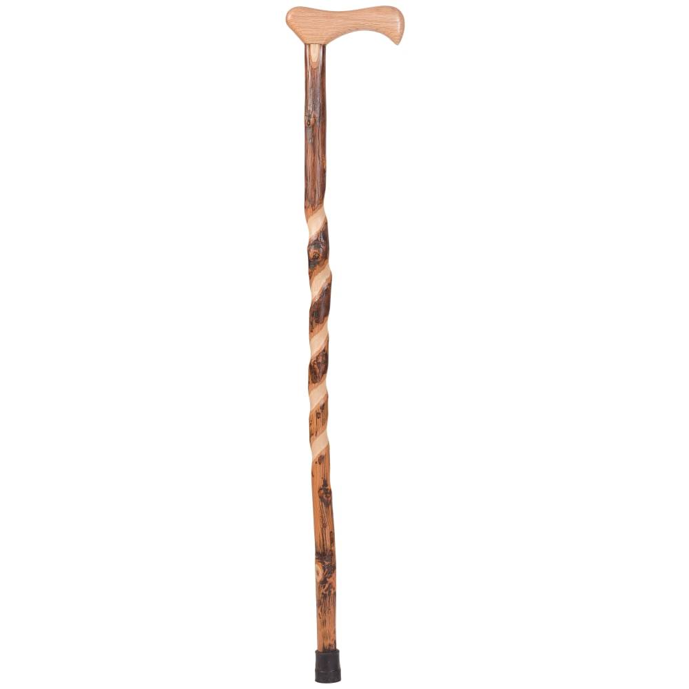 40x22 Twisted Hickory Walking Cane X8911