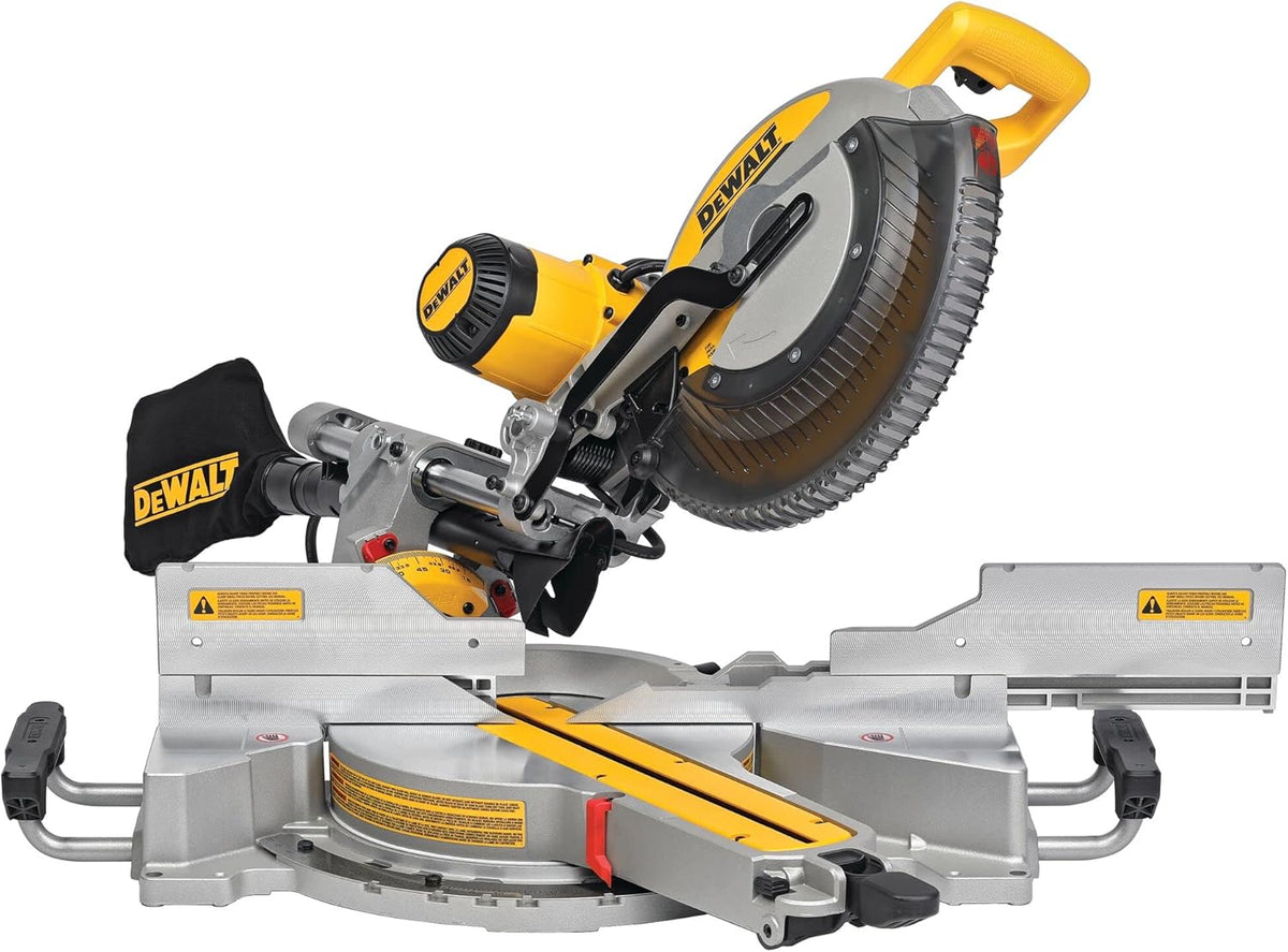 12-Inch Sliding Compound Miter Saw, Double Bevel B580754