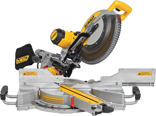 12-Inch Sliding Compound Miter Saw, Double Bevel B580754