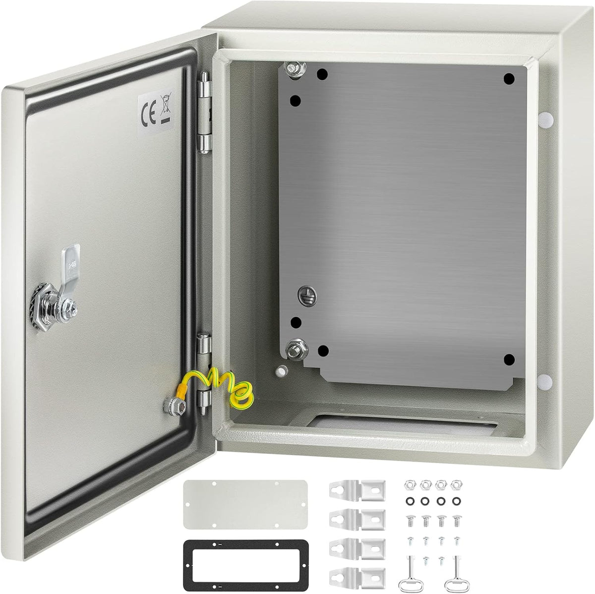12 x 12 x 8'' NEMA 4X Steel Electrical Enclosure C13926