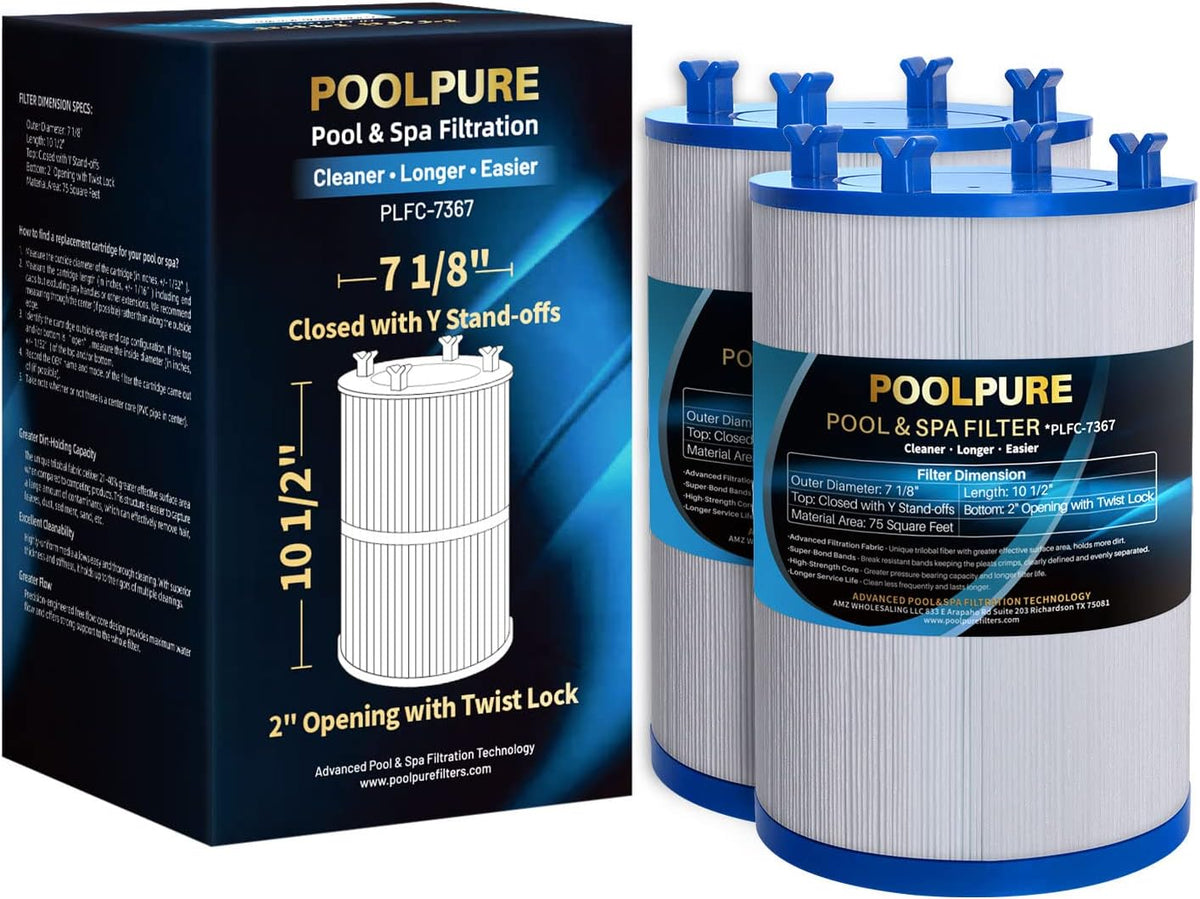 75 sqft Hot Tub Filter Cartridge 2 Pack R849207