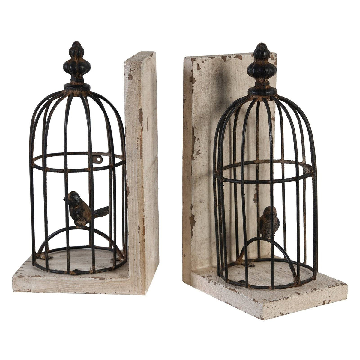 Birdcage Bookends Set of 2 H87290