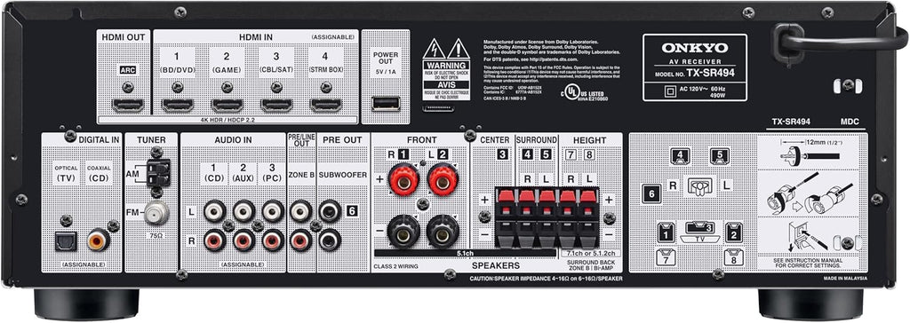 AV Receiver with 4K Ultra HD M922