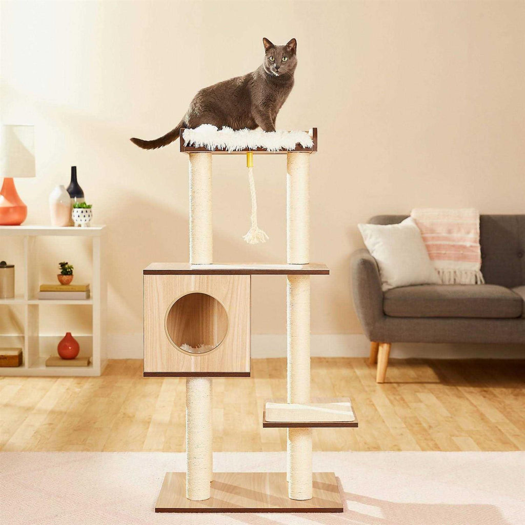 47.5-In Modern Cat Tree Condo S45130