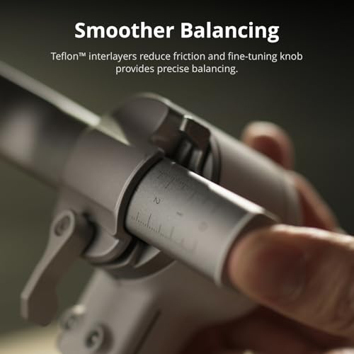 Gimbal Stabilizer for Cameras, Auto Axis Locks, 2kg Payload T205