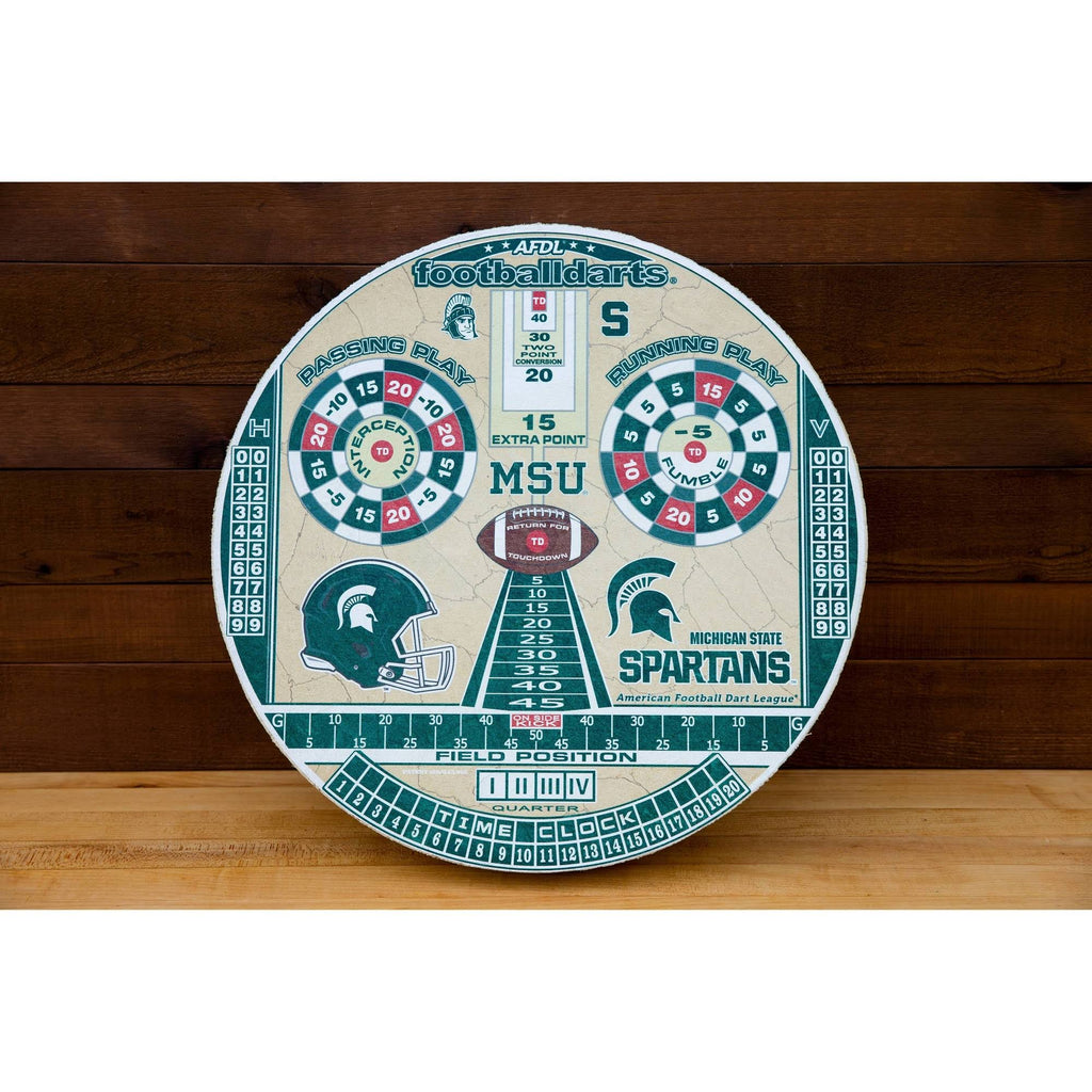 Michigan State Spartans Football Dartboard E4105