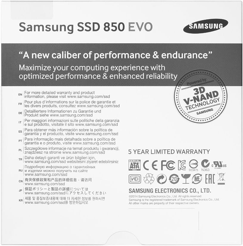 500GB 2.5-Inch SATA III Internal SSD U964