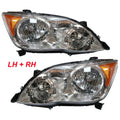 1 Pair HID Headlights Headlamps Left Right Side T51249