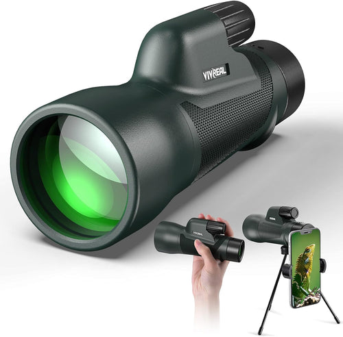 12X55 High Power Monocular Telescope with Smartphone Holder U52750