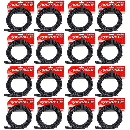 Black XLR to 1/4 TRS Balanced Cables U62911