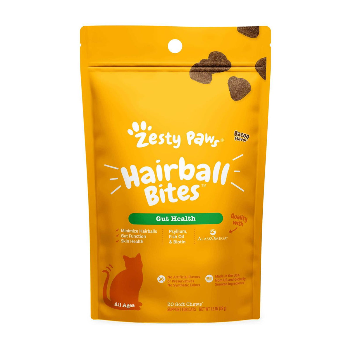 Hairball Cat Bites B1411