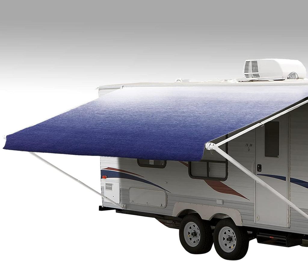 Weatherproof Vinyl RV Awning Fabric Replacement 16' I197101