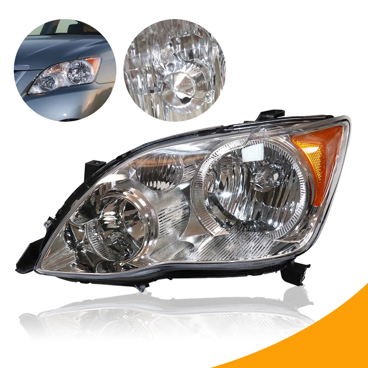 1 Pair HID Headlights Headlamps Left Right Side T51249