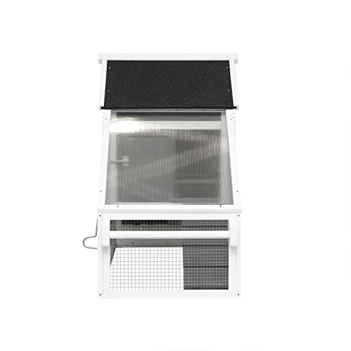Large Wooden Chicken Coop with Wheels B983