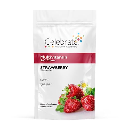 Strawberry/Orange/Cherry Multivitamin Soft Chews, 180 count L4204
