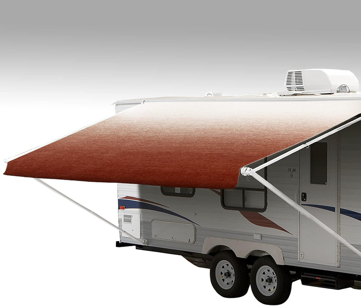 Weatherproof Vinyl RV Awning Fabric Replacement 16' I197101