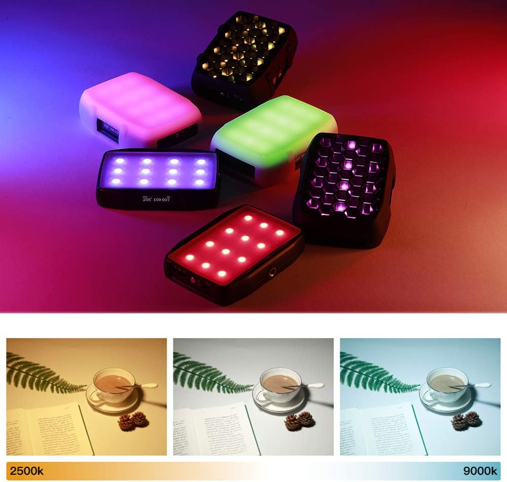 5W RGB Pocket On Camera Light 2500-9000K L7917