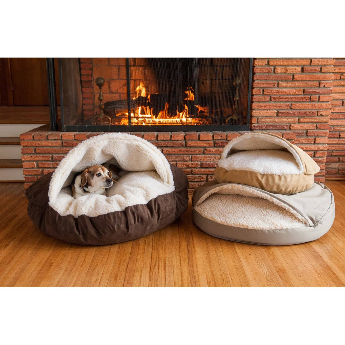 Large Olive Pet Bed U338