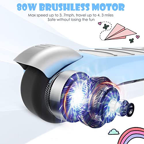 3 Wheel Electric Scooter with Flashing LED Wheels A60062
