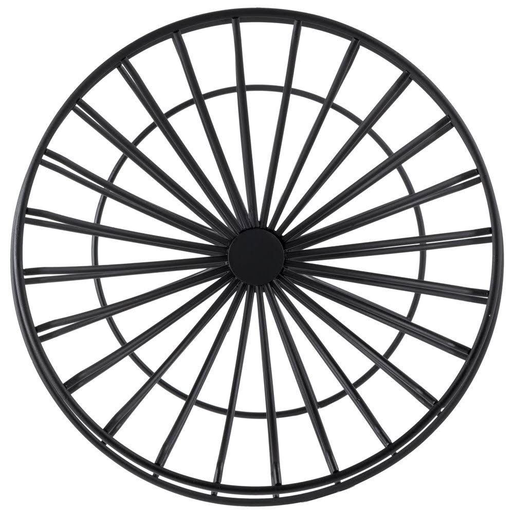 Two Tier Wrought Iron Food Baskets T6934