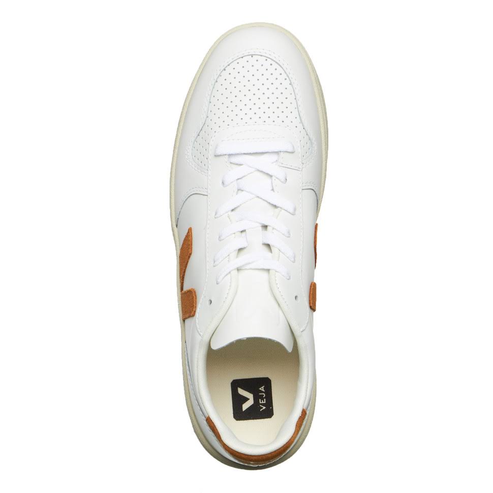 White Camel Leather Trainers G8606
