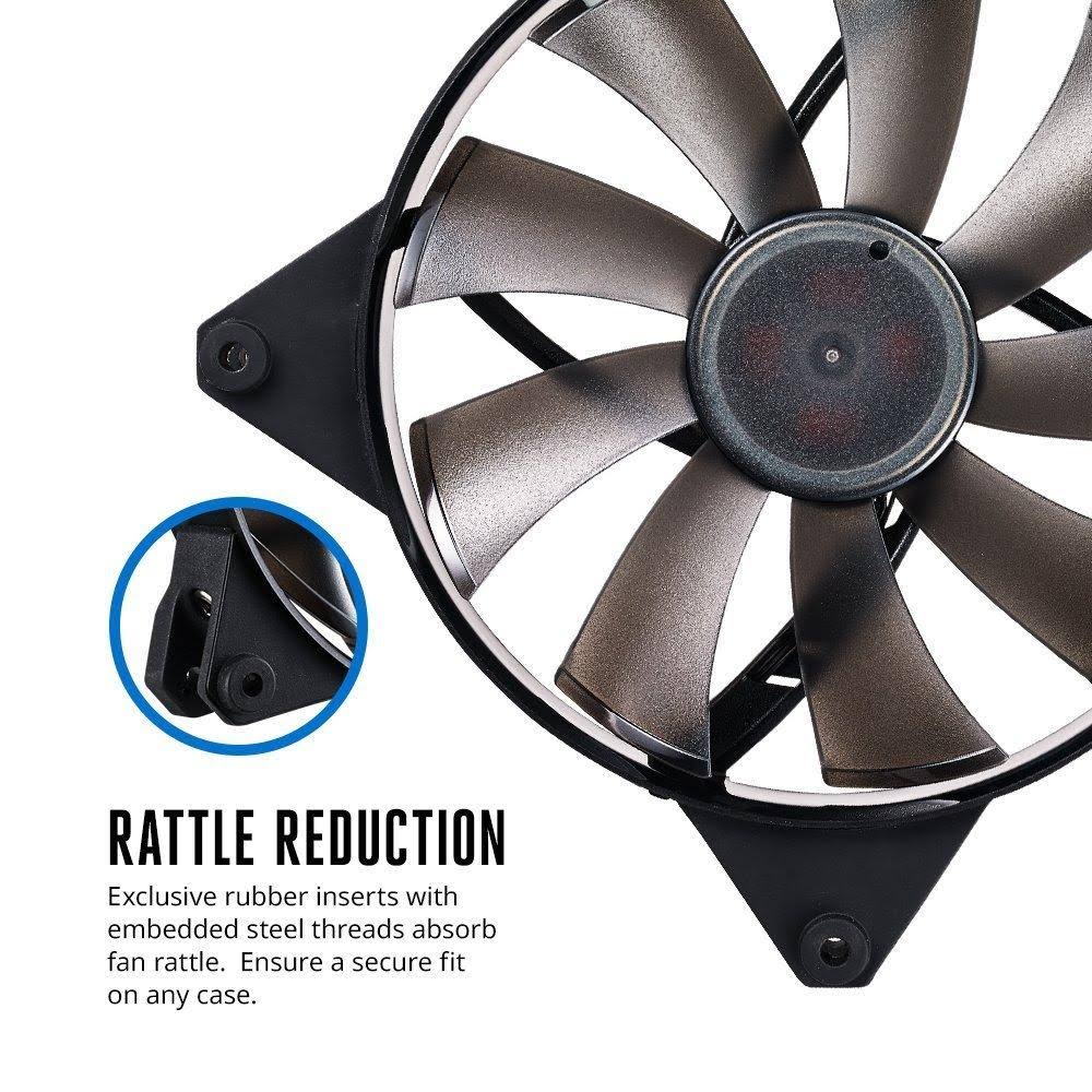 120 Air Pressure RGB Case Fan Pack of 3 L7100