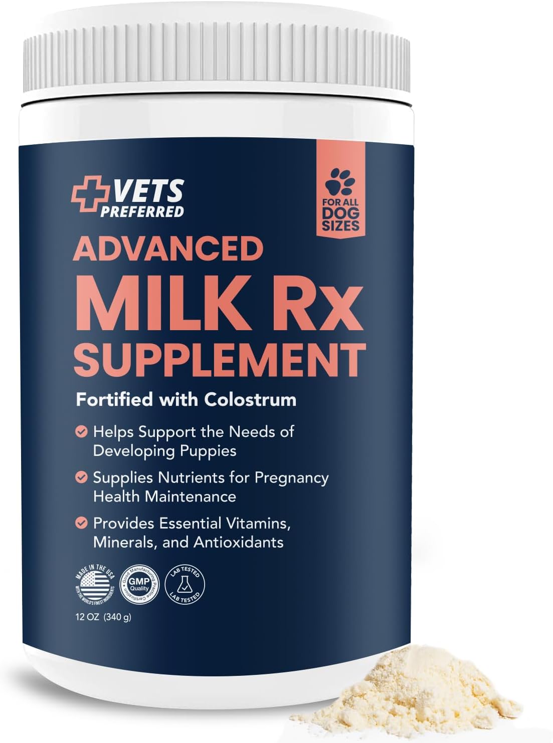 Puppy Milk Replacement Formula Powder Supplement - 12 Oz I1505