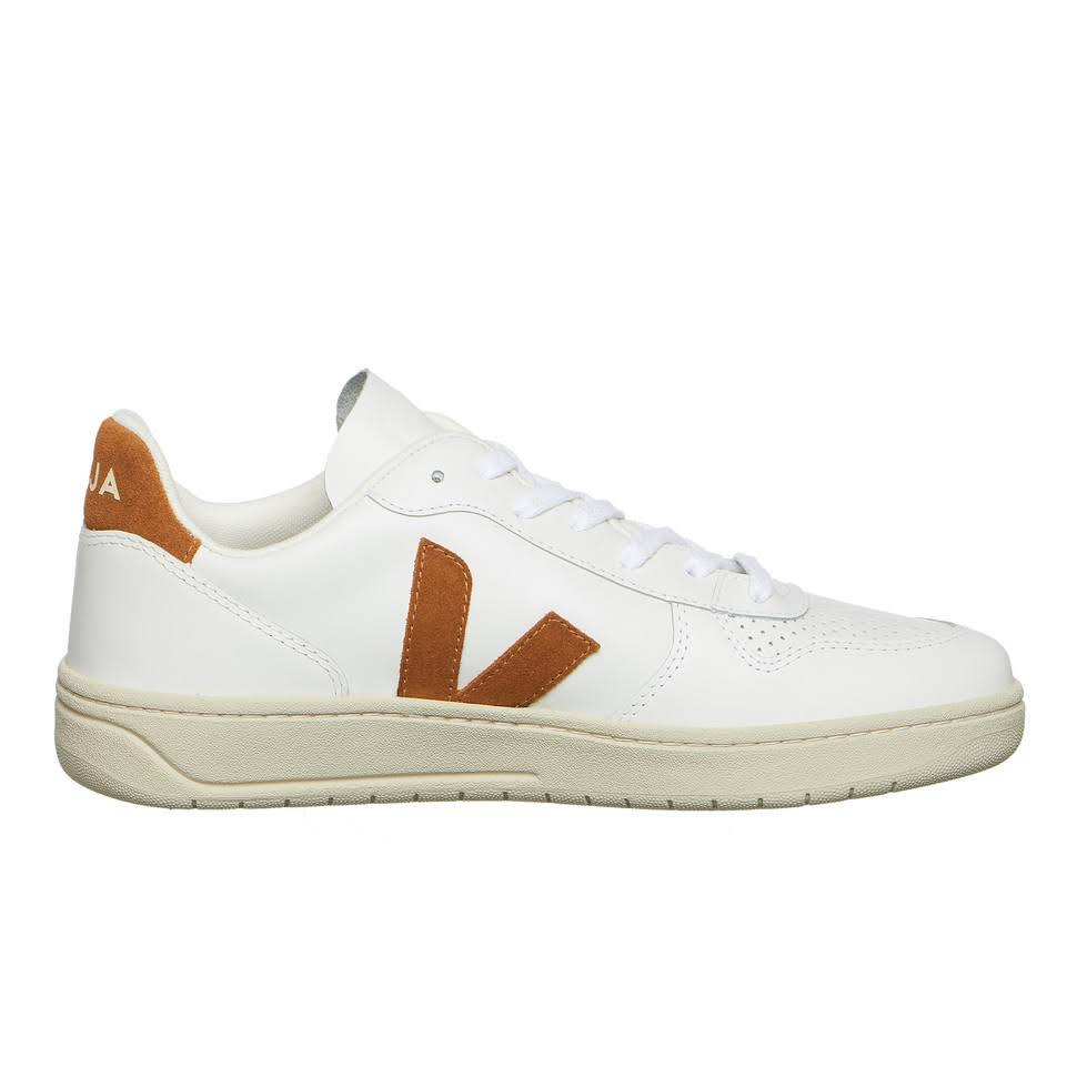 White Camel Leather Trainers G8606