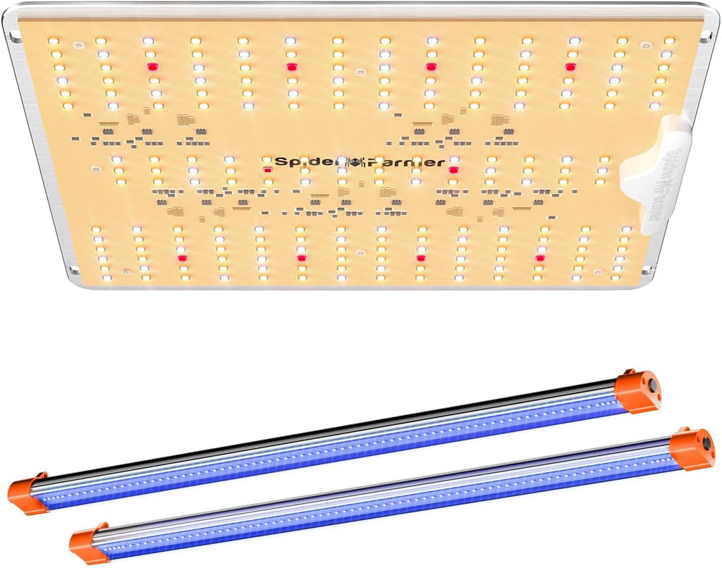 LED Grow Lights with Samsung LM301B Diodes Full Spectrum Grow Light and UV Supplemental Light W349