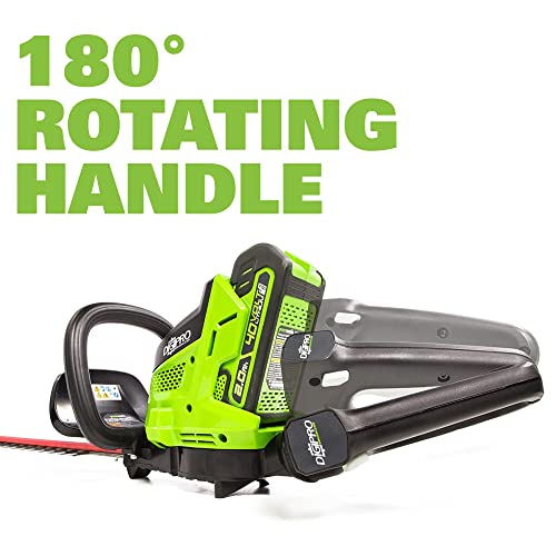 40V 24" Cordless Hedge Trimmer with 3.0Ah Battery and Charger Y27231