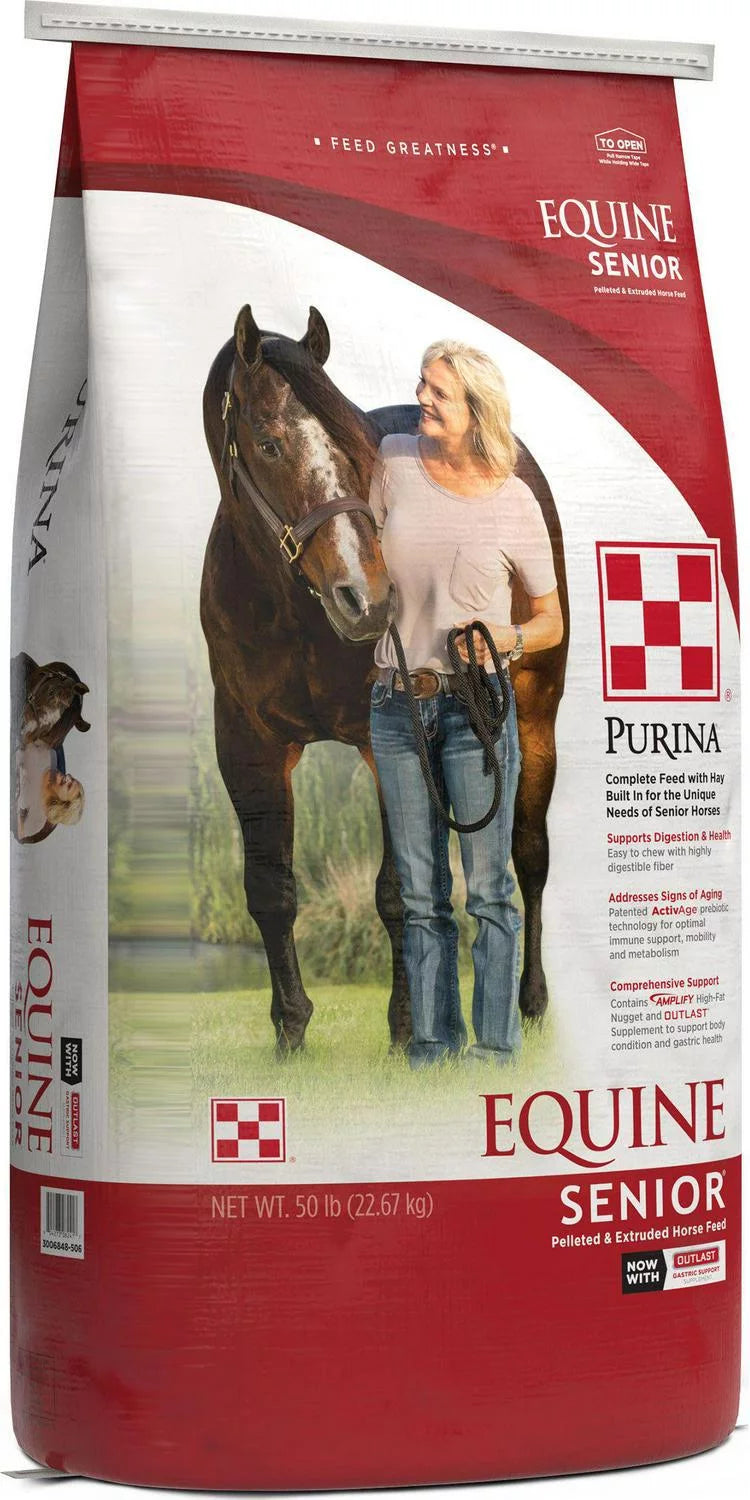Equine Senior Horse Feed, 50 lb. H129