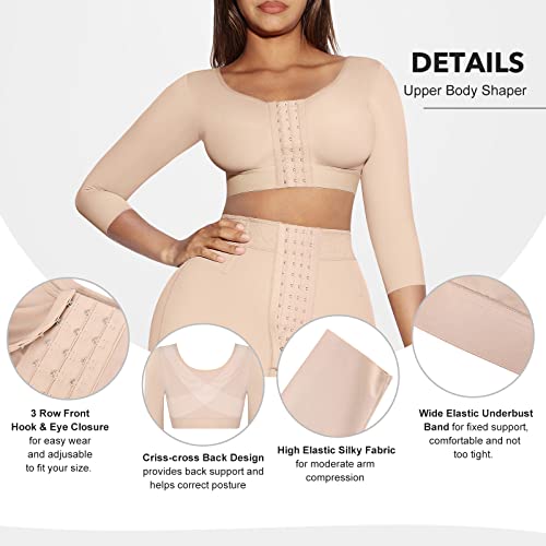 Arm Shaper Compression Sleeves Shapewear Bra R11753