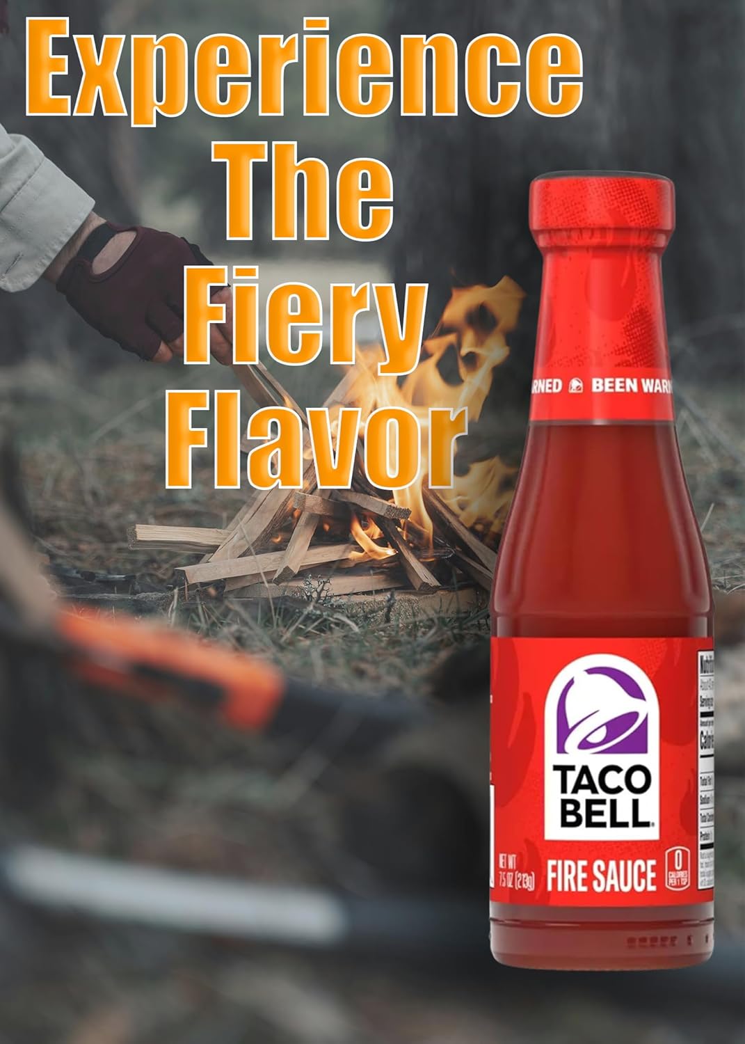 7.5 oz Bottles Pack of 2 Fire Sauce D440