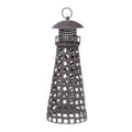 Metal and Glass Cylinder Lantern N92460