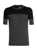 Black Large Short Sleeve Crewe V4745