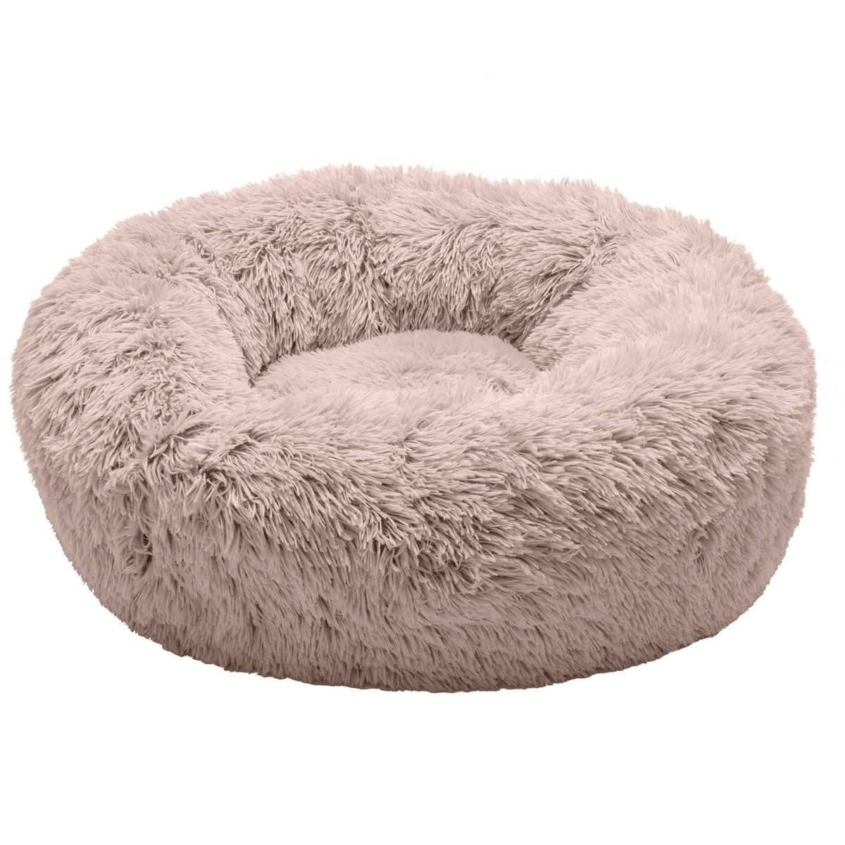 Long Fur Donut Dog Bed T495
