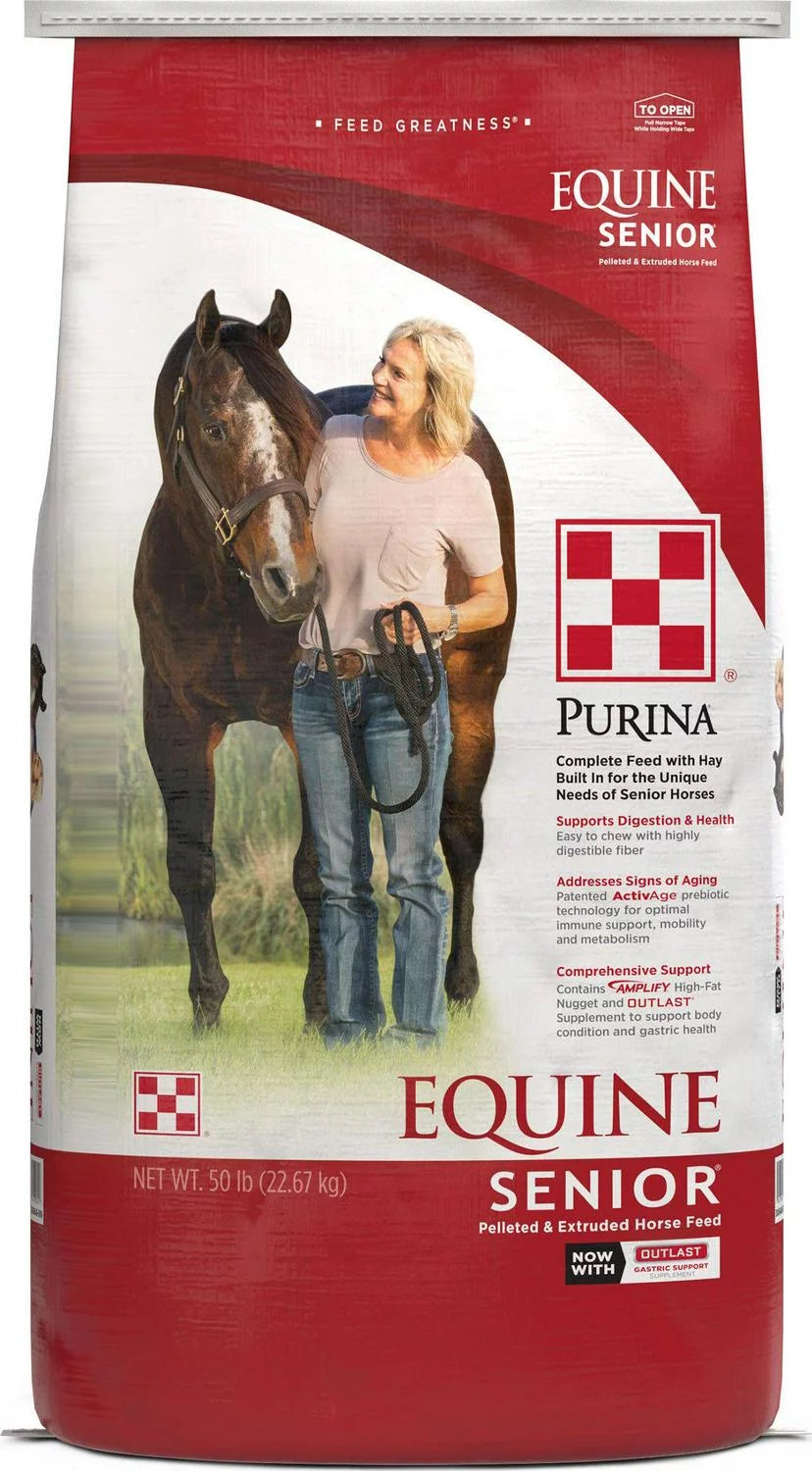 Equine Senior Horse Feed, 50 lb. H129