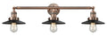 Railroad 3 Light Bathroom Fixture S990