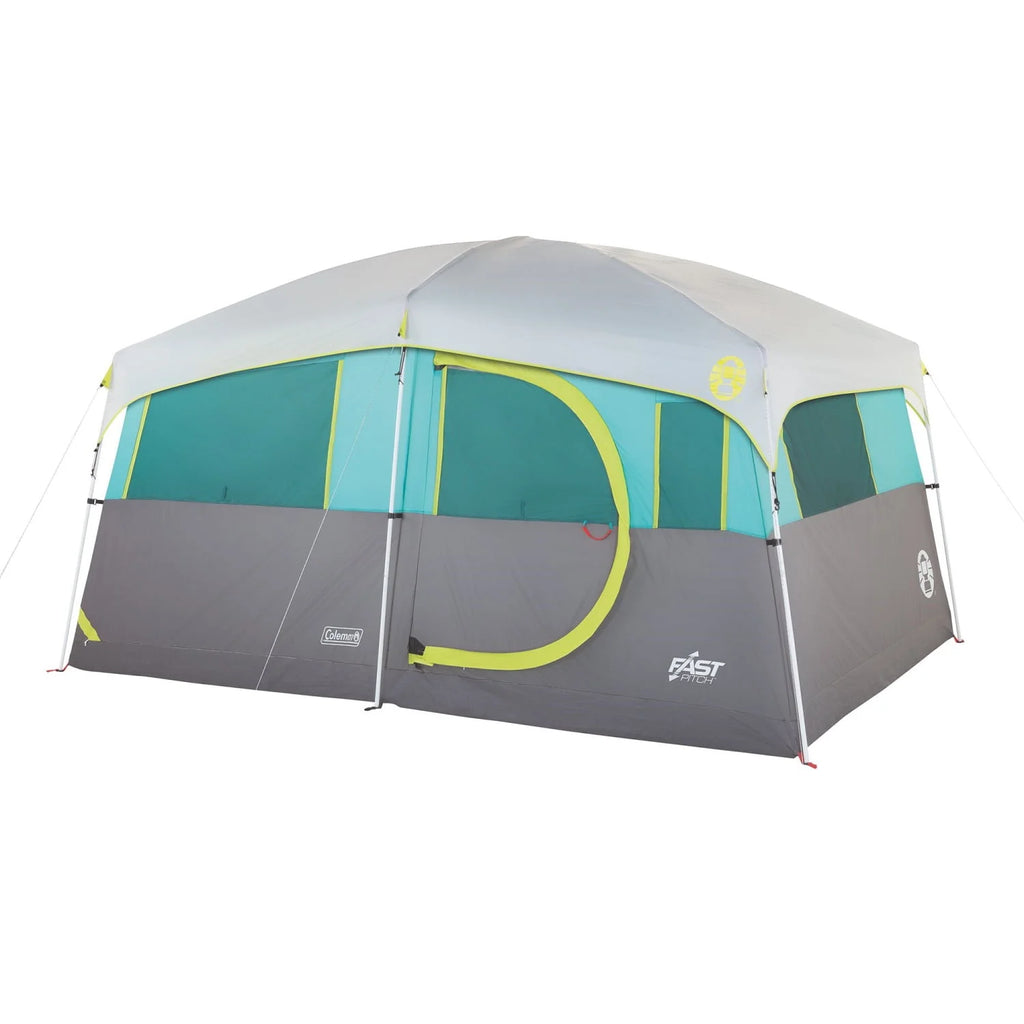 8-Person Light Blue Cabin Camping Tent S890